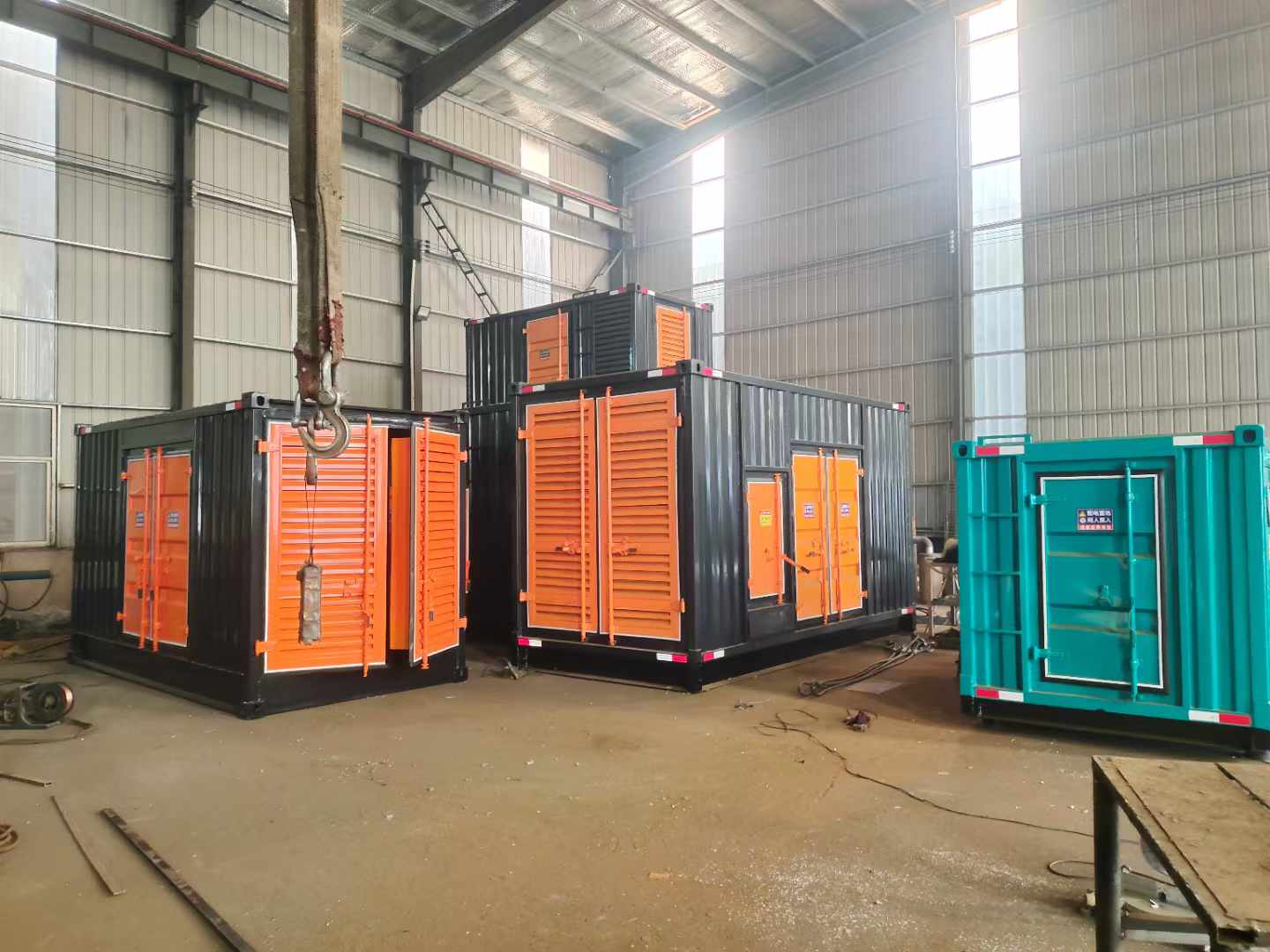 韶山500kw柴油发电机组可以带动多少功率设备？